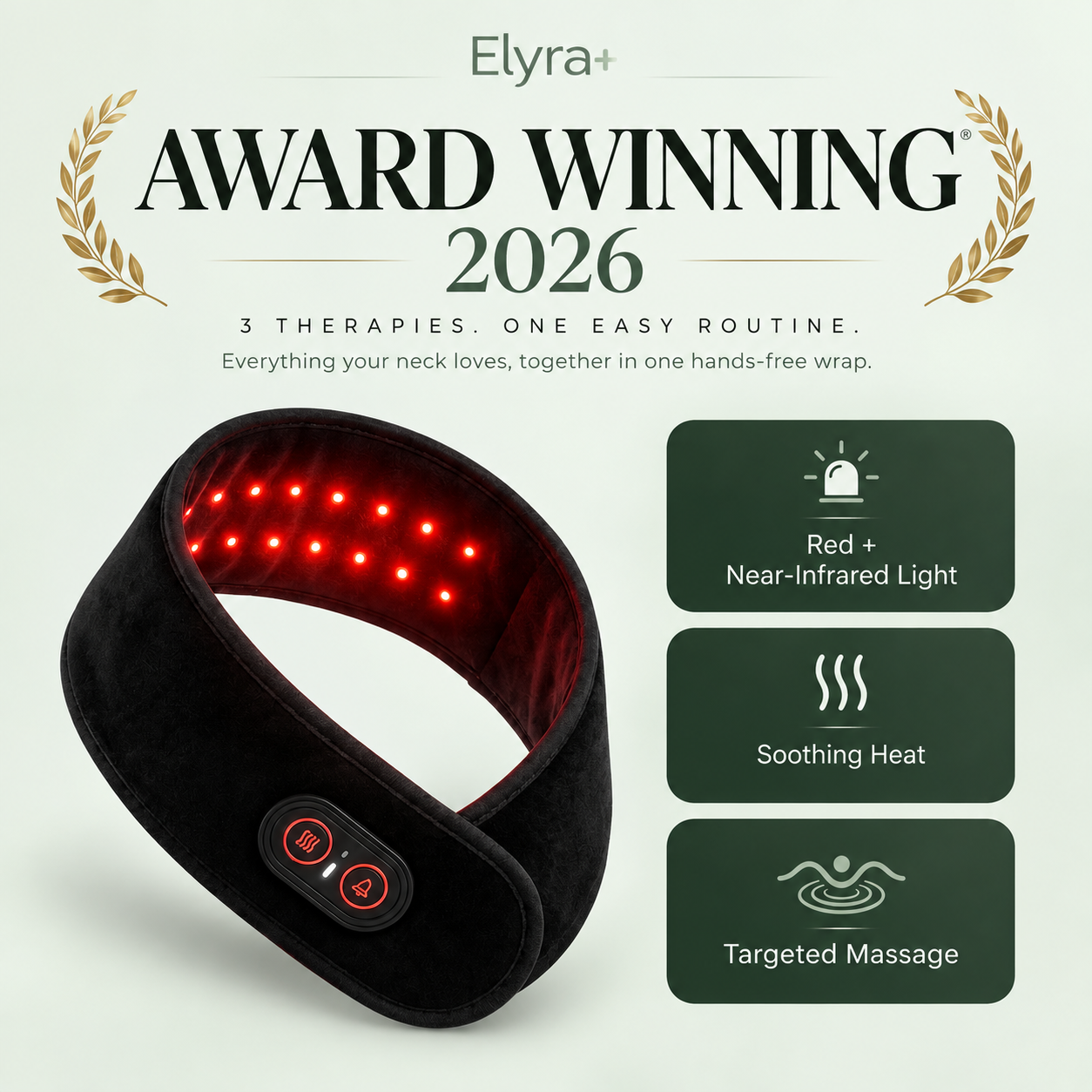 Elyra™ Red Light Neck Massager
