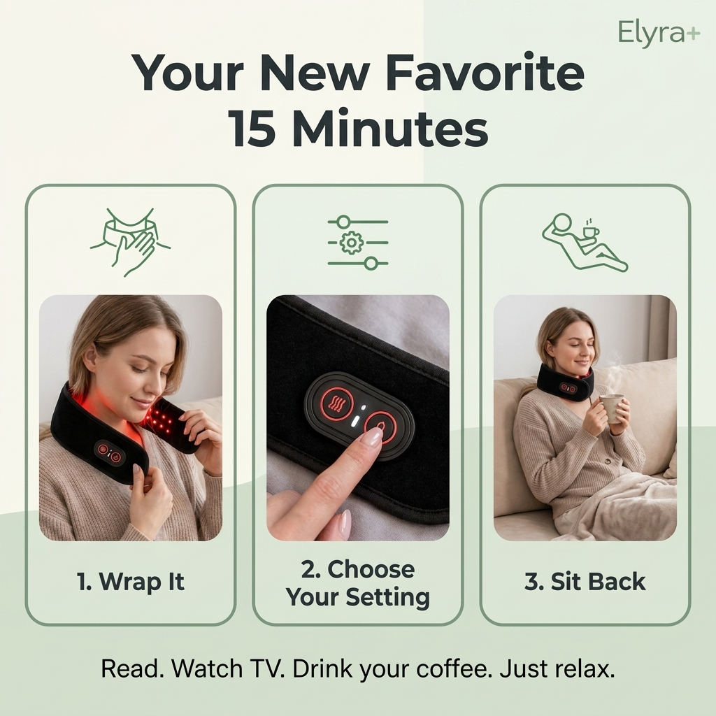 Elyra™ Red Light Neck Massager